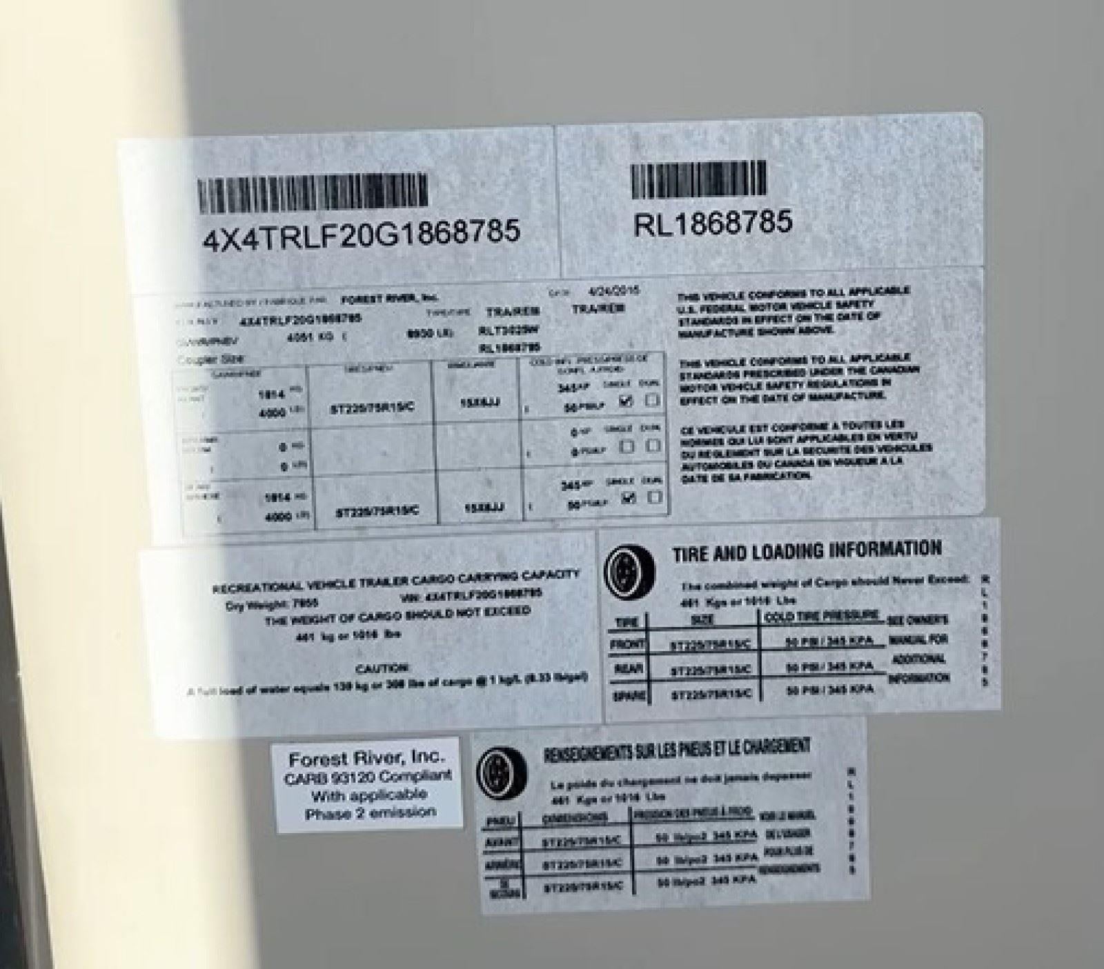 2016 ROCKWOOD WINDJAMMER Base