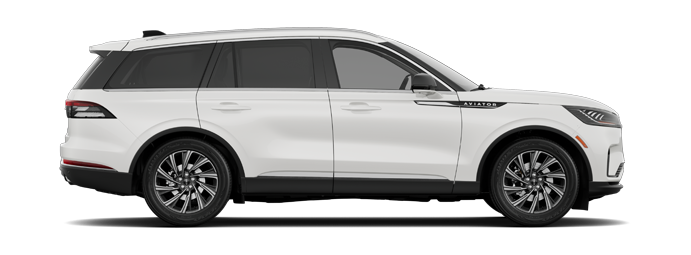 A 2025 Lincoln Aviator® SUV in Pristine White | Mathews Lincoln in Marion OH