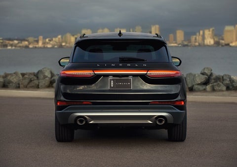The rear lighting of the 2025 Lincoln Corsair® SUV spans the entire width of the vehicle. | Mathews Lincoln in Marion OH