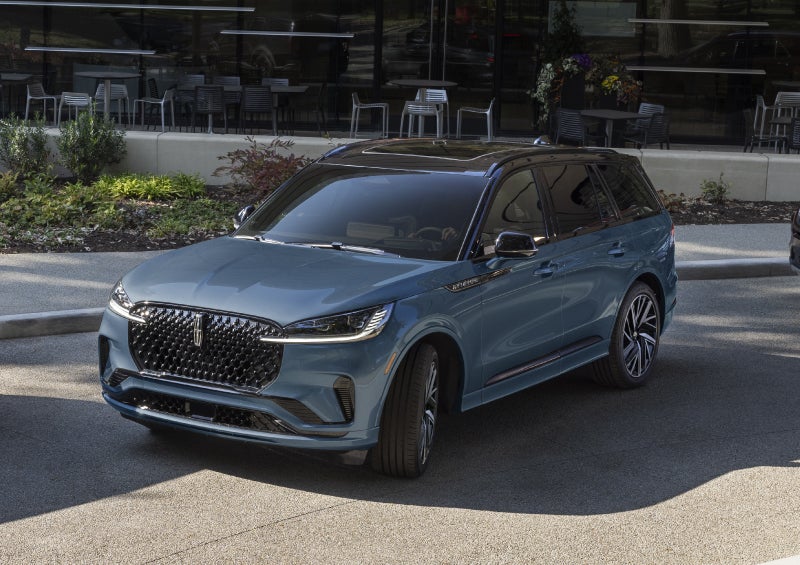 A 2026 Lincoln Black Label™ Aviator® SUV is shown with the available Special Edition Package. | Mathews Lincoln in Marion OH